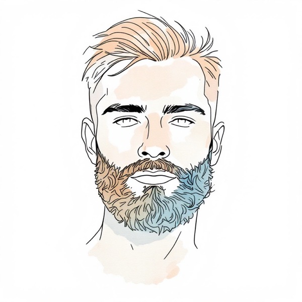 Face shape men guide: Fuller chin beard