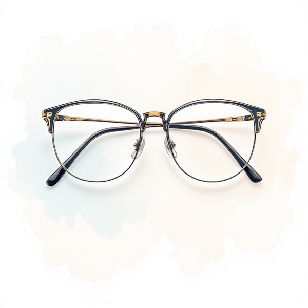 Frames with decorative temples, from the glasses for face shape chart