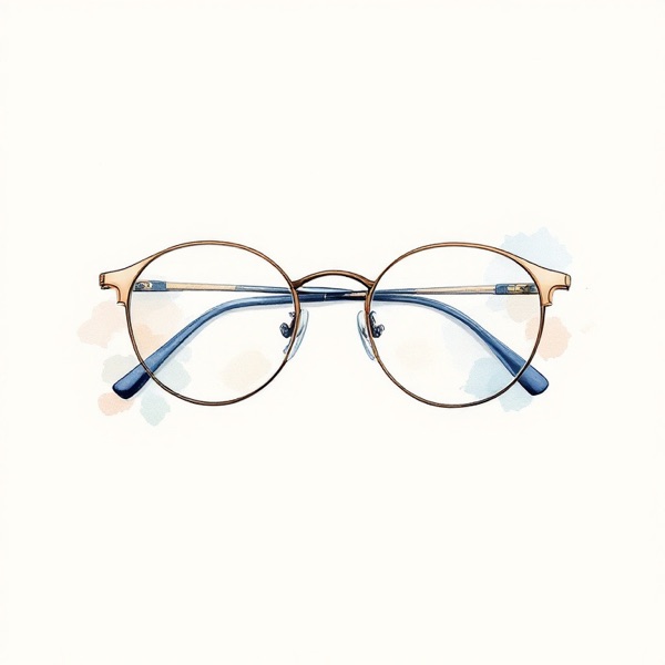 Oval frames for a square face shape