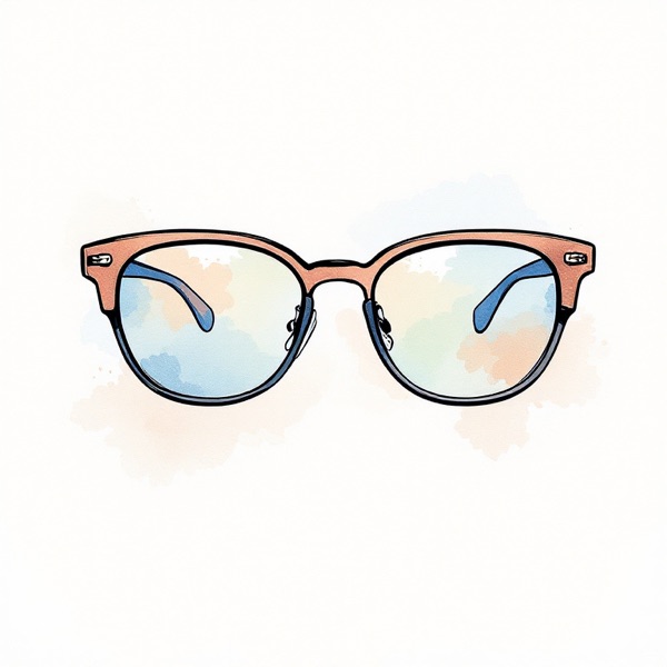 Oversized frames for an oval face shape
