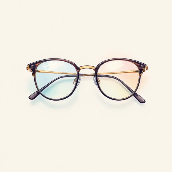 Rimless or light frames, from the glasses for face shape chart